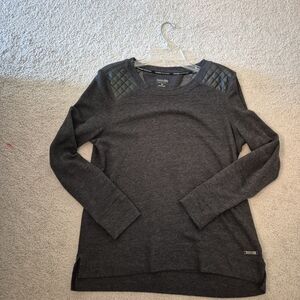 Calvin Klein performance Charcoal Sweatshirt with Black Details